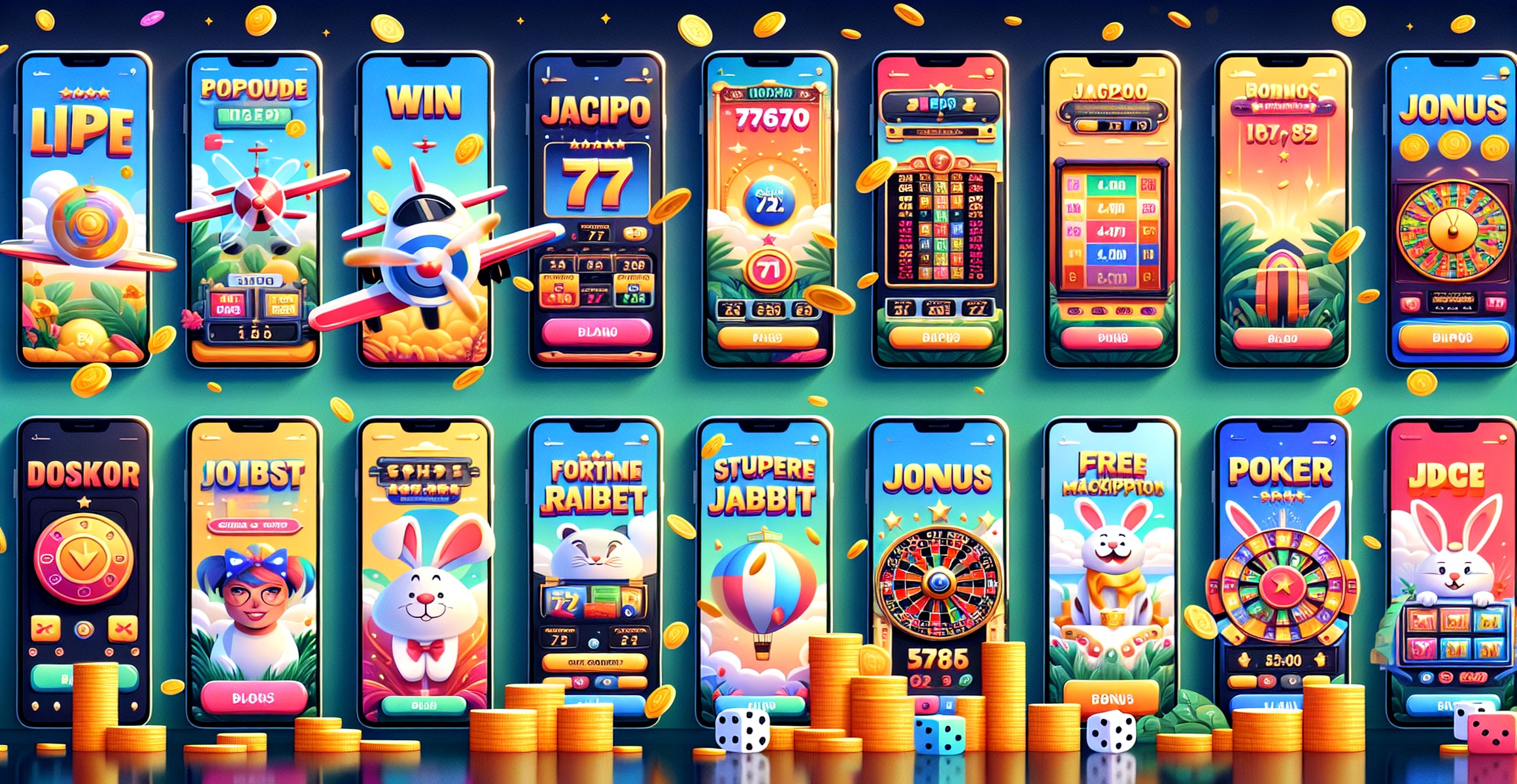 Fortune Rabbit Slots at WIN - Popular online slot game with vibrant graphics.